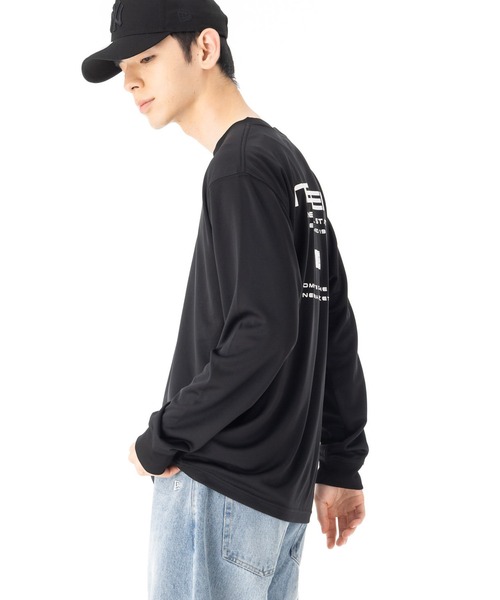 NEW ERA(ニューエラ)の「ニューエラ パフォーマンスアパレル 長袖TシャツロンT バスケットボール(Tシャツ/カットソー・メンズ・ブラック・XXL/XL/L/M/S)」の14枚目の写真