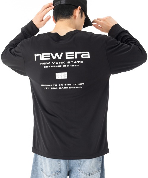 NEW ERA(ニューエラ)の「ニューエラ パフォーマンスアパレル 長袖TシャツロンT バスケットボール(Tシャツ/カットソー・メンズ・ブラック・XXL/XL/L/M/S)」の16枚目の写真