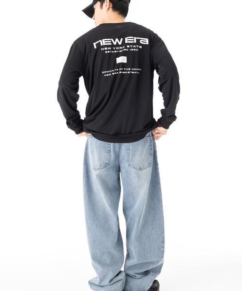 NEW ERA(ニューエラ)の「ニューエラ パフォーマンスアパレル 長袖TシャツロンT バスケットボール(Tシャツ/カットソー・メンズ・ブラック・XXL/XL/L/M/S)」の17枚目の写真