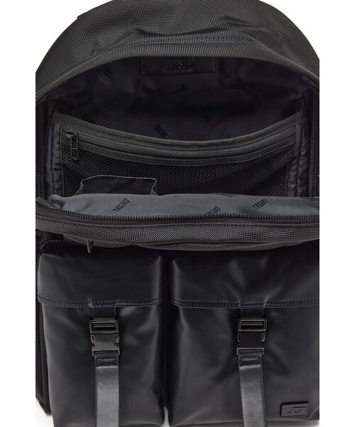 DIESEL（ディーゼル）の「メンズ バックパック MULTI-PKTS BACKPACK（バックパック/リュック・メンズ・ブラック・FREE）」の4枚目の写真