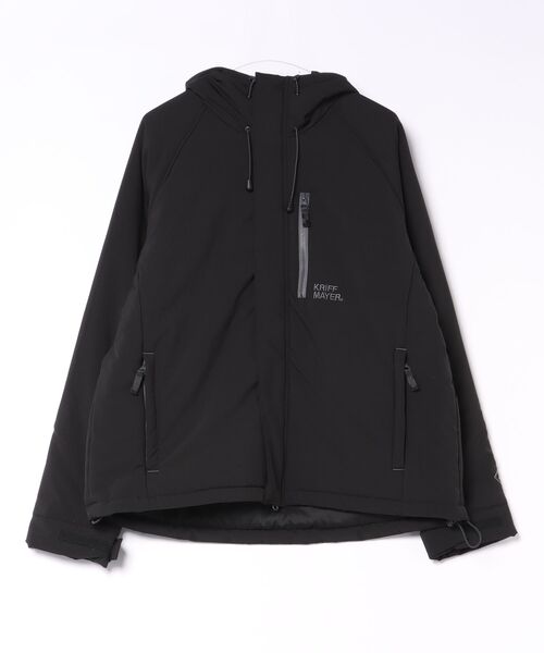 KRIFF MAYER(クリフメイヤー)の「【撥水・防汚・ストレッチ】中綿アクティブフードJK(マウンテンパーカー・メンズ・ベージュ/ネイビー/ブラック・X-LARGE/LARGE/MEDIUM)」の1枚目の写真