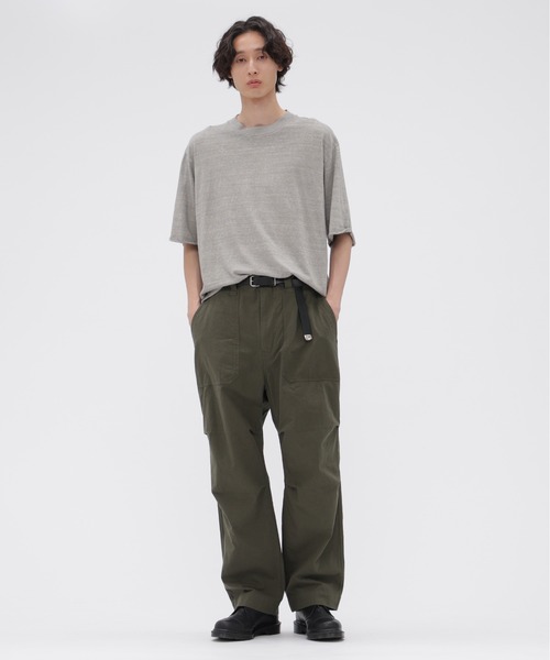 MHL.(エムエイチエル)の「COTTON LINEN TINY RIPSTOP(その他パンツ・メンズ・カーキ/ライトベージュ・LARGE/MEDIUM/SMALL)」の10枚目の写真