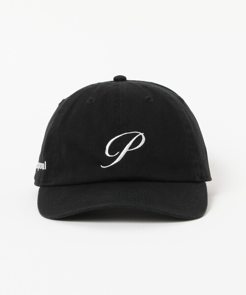 cabaret poval(キャバレーポバール)の「Cabaret Poval / P Logo 6-Panel Cap(キャップ・メンズ・ブラック・ONE SIZE)」の2枚目の写真