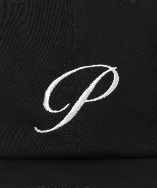 cabaret poval(キャバレーポバール)の「Cabaret Poval / P Logo 6-Panel Cap(キャップ・メンズ・ブラック・ONE SIZE)」の4枚目の写真