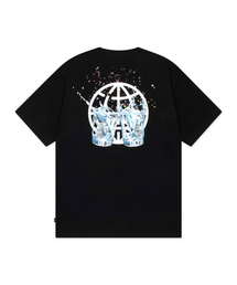 SHOTGLASS GLOBE TEE black black