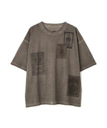 DankeSchon/ダンケシェーン/SPRAY BURN LOGO S/S T-SHIRTS