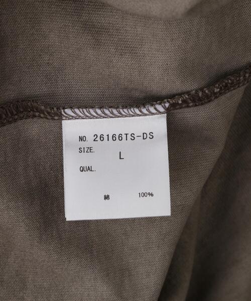 DANKE SCHON(ダンケシェーン)の「DankeSchon/ダンケシェーン/SPRAY BURN LOGO S/S T-SHIRTS(Tシャツ/カットソー・レディース・ベージュ・L/M)」の7枚目の写真
