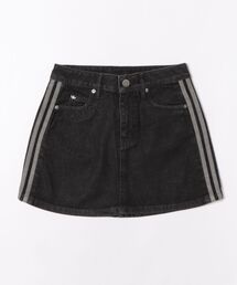 ADIDAS ウェア アディダス W 3STRIPES DENIM MINI SKIRT スカート KQ6485 TRUEBLACKDENIM