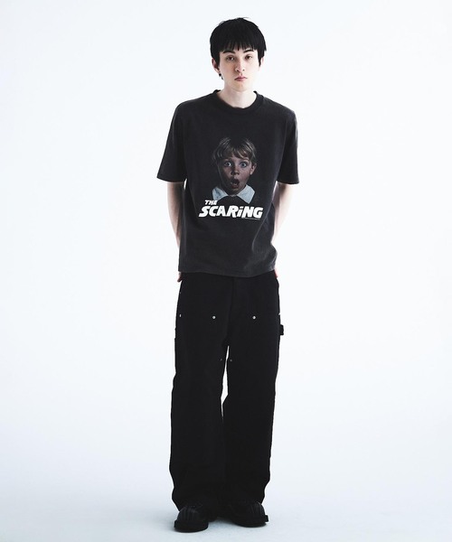 DAIRIKU(ダイリク)の「DAIRIKU / ダイリク "The Scaring" Movie Printed H-S(Tシャツ/カットソー・メンズ・ブラック・SMALL/MEDIUM/LARGE)」の3枚目の写真