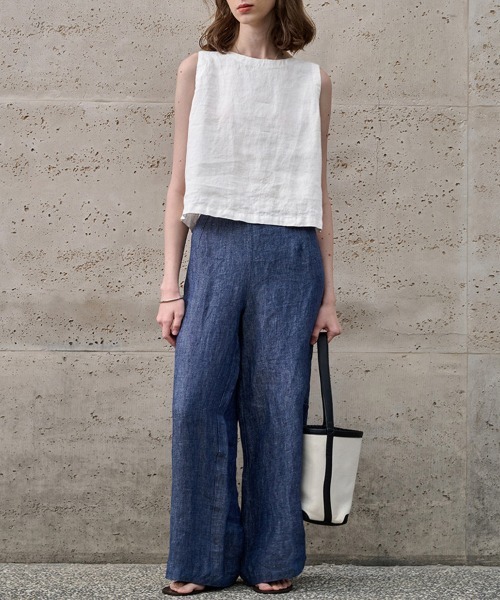 ONEP STAR(ワンピスター)の「2WAYノースリーブブラウス(シャツ/ブラウス・レディース・ブラック/ホワイト・LARGE/MEDIUM/X-LARGE)」の13枚目の写真