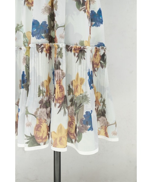 Her lip to(ハーリップトゥー)の「Lorette Floral Dress(ワンピース・レディース・イエロー系・S/M)」の8枚目の写真