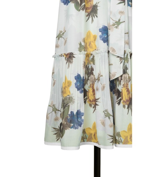 Her lip to(ハーリップトゥー)の「Lorette Floral Dress(ワンピース・レディース・イエロー系・S/M)」の17枚目の写真
