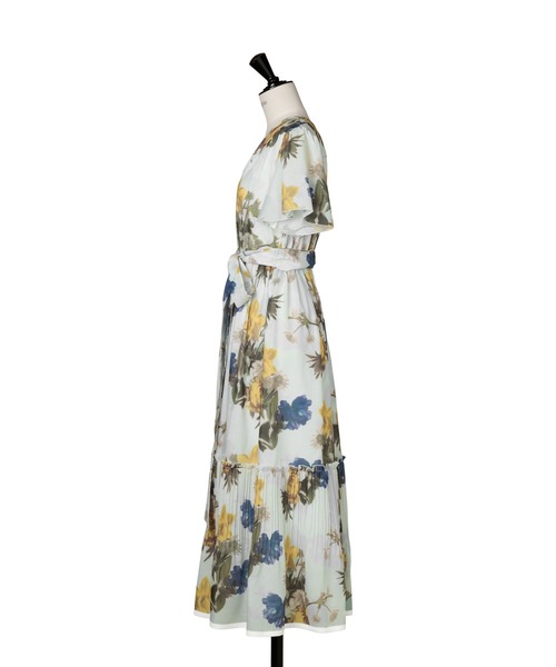 Her lip to(ハーリップトゥー)の「Lorette Floral Dress(ワンピース・レディース・イエロー系・S/M)」の13枚目の写真