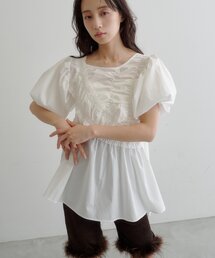 Kastane | 【7.18(土)12:00発売】フリルサッシュブラウス(シャツ/ブラウス)