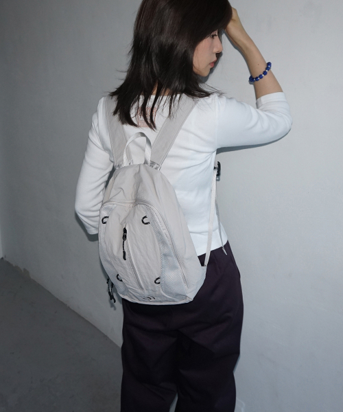 503 MESH BACKPACK [GRAY]（バックパック/リュック）｜Salad bowls 