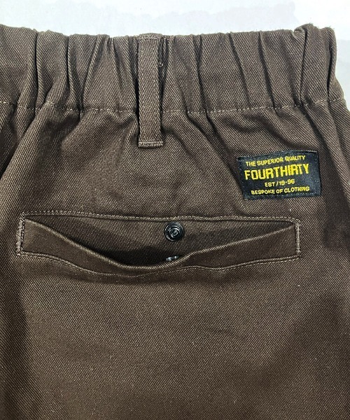 430(フォーサーティ)の「mp15290-PARACHUTE PANTS パラシュートパンツ(26-158)(その他パンツ・メンズ・ブラック/ブラウン/オフホワイト・1/2/3/0)」の8枚目の写真