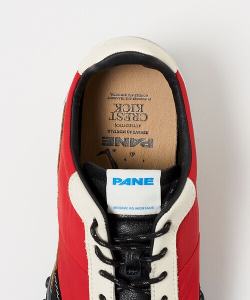 PANE(ペイン)の「<PANE>CREST KICK RED スニーカー(スニーカー・レディース・レッド・37(23.5cm)/24.5㎝)」の11枚目の写真