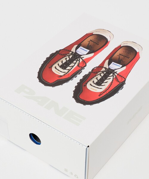 PANE(ペイン)の「<PANE>CREST KICK RED スニーカー(スニーカー・レディース・レッド・37(23.5cm)/24.5㎝)」の15枚目の写真