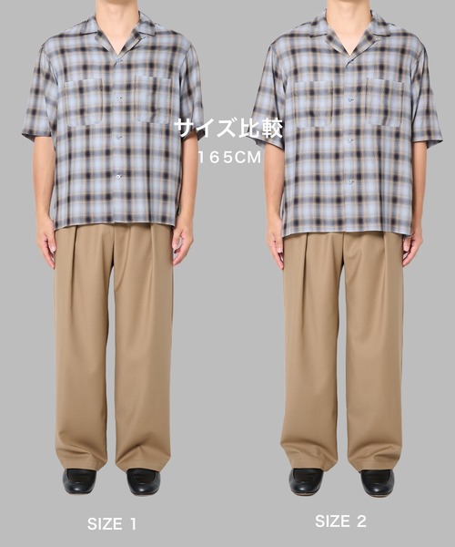 STUDIOUS(ステュディオス)の「【STUDIOUS】CupraAmunzen short sleeve shirts / 放熱素材 / 放湿素材 / 接触冷感 / キュプラショートスリーブシャツ(シャツ/ブラウス・メンズ・ネイビー/タン/ブラウン・1/2)」の8枚目の写真