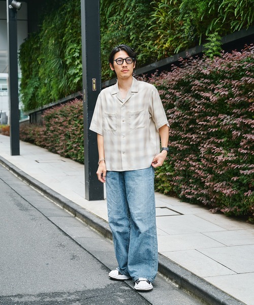 STUDIOUS(ステュディオス)の「【STUDIOUS】CupraAmunzen short sleeve shirts / 放熱素材 / 放湿素材 / 接触冷感 / キュプラショートスリーブシャツ(シャツ/ブラウス・メンズ・ネイビー/タン/ブラウン・1/2)」の11枚目の写真
