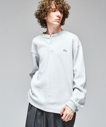 LACOSTE × 417 ヘンリーネック ワッフルTシャツ