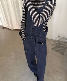 CHUN CHUN NOTES（チュンチュンノーツ）の「26AW/ウエストドロスト デニムサロペット（サロペット/オーバーオール）」