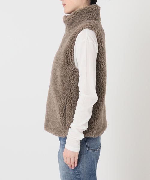Spick & Span(スピックアンドスパン)の「TICCA / ティッカ WOOLファーベスト(その他アウター・レディース・ブラウン系その他・FREE)」の16枚目の写真