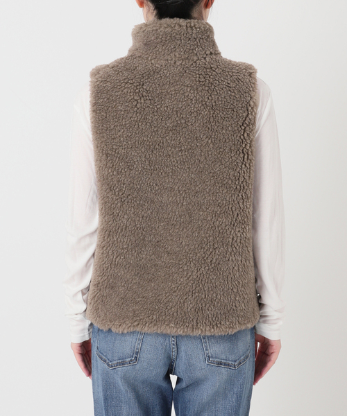 Spick & Span(スピックアンドスパン)の「TICCA / ティッカ WOOLファーベスト(その他アウター・レディース・ブラウン系その他・FREE)」の17枚目の写真