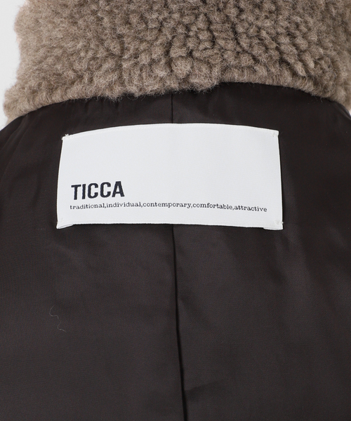 Spick & Span(スピックアンドスパン)の「TICCA / ティッカ WOOLファーベスト(その他アウター・レディース・ブラウン系その他・FREE)」の13枚目の写真