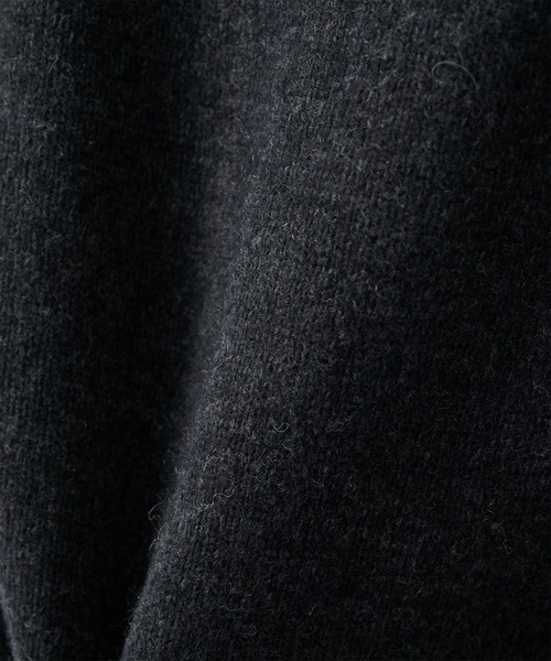 CITY TOKYO(シティトウキョウ)の「【CITY TOKYO/シティートウキョウ】Raccoon Knit Cardigan/ラクーンニットカーディガン(ニット/セーター・レディース・アイボリー/ダークグレー・FREE)」の14枚目の写真
