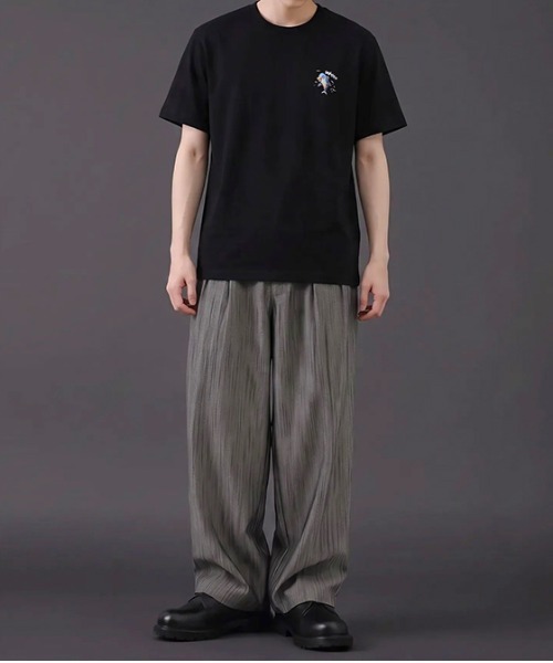 revertical(リバーティカル)の「ドルフィン アートグラフィック半袖Tシャツ(Tシャツ/カットソー・メンズ・ホワイト/ブラック/サックスブルー・MEDIUM/LARGE)」の12枚目の写真