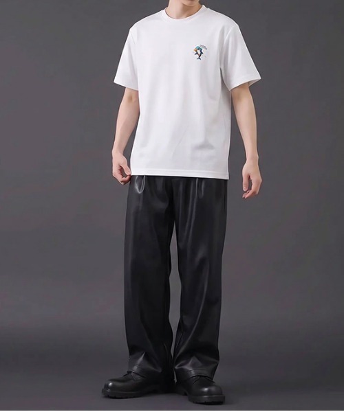revertical(リバーティカル)の「ドルフィン アートグラフィック半袖Tシャツ(Tシャツ/カットソー・メンズ・ホワイト/ブラック/サックスブルー・MEDIUM/LARGE)」の8枚目の写真