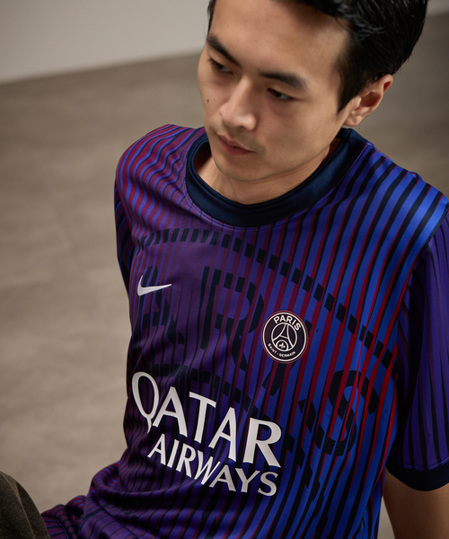 NIKE(ナイキ)の「【NIKE / ナイキ】PSG M NK DF SS TOP PM K AW(Tシャツ/カットソー・メンズ・パープル・SMALL/MEDIUM/LARGE/X-LARGE)」の9枚目の写真
