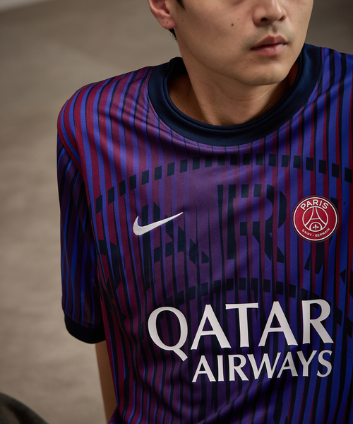 NIKE(ナイキ)の「【NIKE / ナイキ】PSG M NK DF SS TOP PM K AW(Tシャツ/カットソー・メンズ・パープル・SMALL/MEDIUM/LARGE/X-LARGE)」の10枚目の写真
