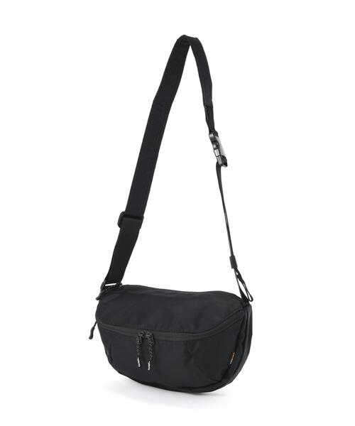 +phenix(プラスフェニックス)の「+phenix/プラスフェニックス/EXPAND BODY BAG 5+(ボディバッグ/ウエストポーチ・メンズ・ブラック/グレー・F)」の3枚目の写真