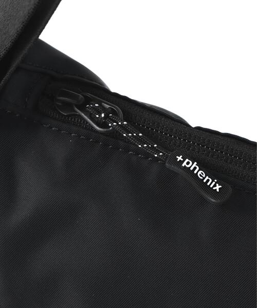+phenix(プラスフェニックス)の「+phenix/プラスフェニックス/EXPAND BODY BAG 5+(ボディバッグ/ウエストポーチ・メンズ・ブラック/グレー・F)」の8枚目の写真