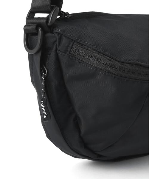 +phenix(プラスフェニックス)の「+phenix/プラスフェニックス/EXPAND BODY BAG 5+(ボディバッグ/ウエストポーチ・メンズ・ブラック/グレー・F)」の9枚目の写真