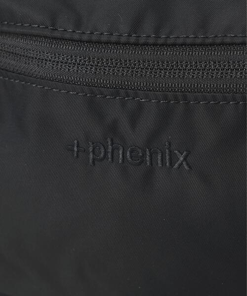 +phenix(プラスフェニックス)の「+phenix/プラスフェニックス/EXPAND BODY BAG 5+(ボディバッグ/ウエストポーチ・メンズ・ブラック/グレー・F)」の12枚目の写真