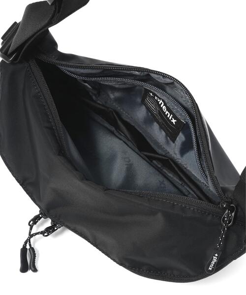 +phenix(プラスフェニックス)の「+phenix/プラスフェニックス/EXPAND BODY BAG 5+(ボディバッグ/ウエストポーチ・メンズ・ブラック/グレー・F)」の17枚目の写真