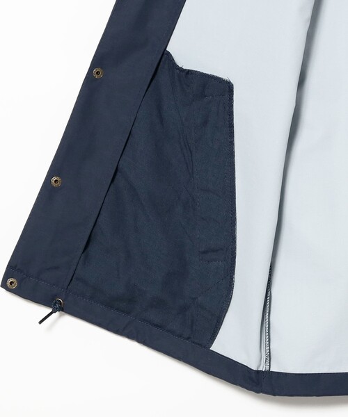 BEAMS T（ビームスティー）の「ROOMSHARE / Hooded Jacket（ナイロンジャケット・メンズ・ネイビー・S/M/L/XL）」の6枚目の写真