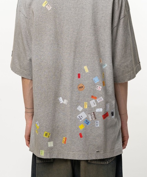 Maison MIHARA YASUHIRO(メゾンミハラヤスヒロ)の「【MIHARAYASUHIRO/ミハラヤスヒロ】PRICE STICKER TEE(Tシャツ/カットソー・メンズ・ブラック/グレー・48/46/44)」の12枚目の写真