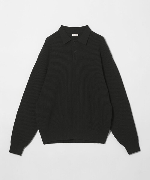 Steven Alan＞ オーストラリアンラムズウール 2B ニットポロ（ニット