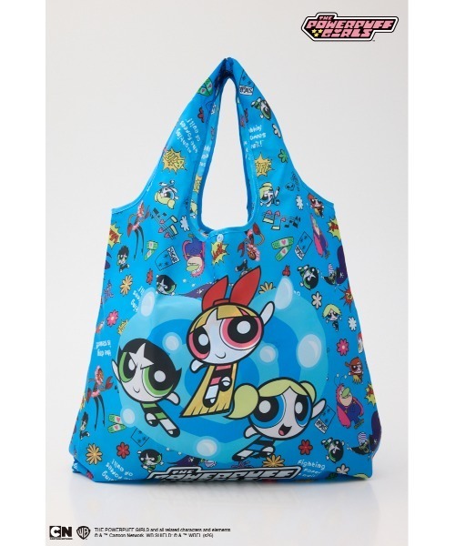 RODEO CROWNS WIDE BOWL(ロデオクラウンズワイドボウル)の「(PPG)エコバッグ(エコバッグ/サブバッグ・レディース・ピンク/ブルー/ブラック・FREE)」の1枚目の写真