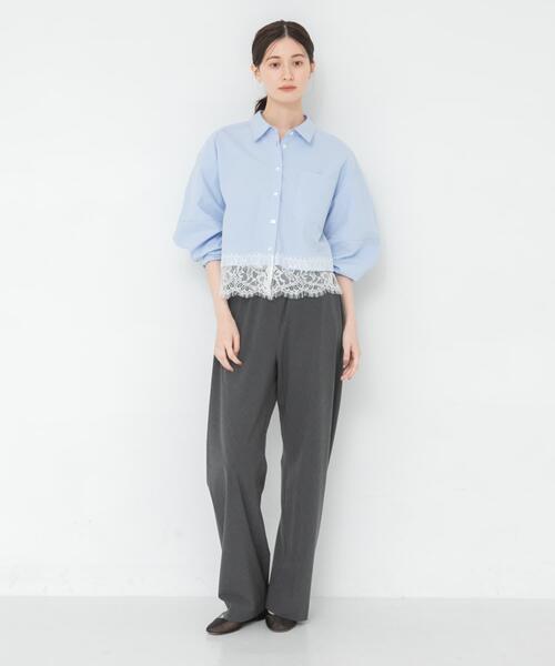 URBAN RESEARCH(アーバンリサーチ)の「『3サイズ展開』スリムストレートバイアスパンツ(その他パンツ・レディース・ブラック/チャコールグレー・38/36/40)」の17枚目の写真