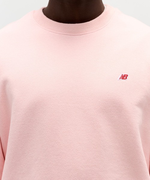 NEW BALANCE(ニューバランス)の「Made in USA Core スウェットクルー(スウェット・メンズ・ライトピンク/ライトイエロー・XX-LARGE/X-LARGE/LARGE/MEDIUM/SMALL)」の11枚目の写真