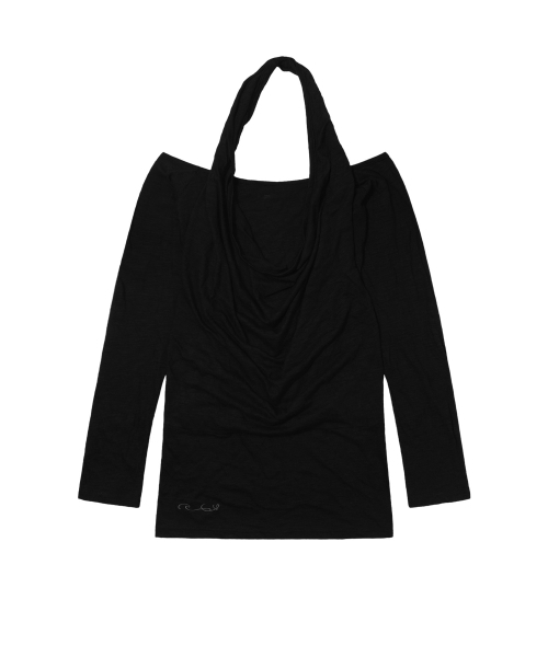 FANCY CLUB(ファンシークラブ)の「3-WAY オフショルダー カウルトップ (ブラック) F26ZB519(Tシャツ/カットソー・レディース・その他・FREE)」の6枚目の写真