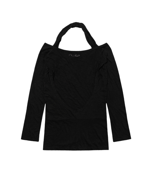 FANCY CLUB(ファンシークラブ)の「3-WAY オフショルダー カウルトップ (ブラック) F26ZB519(Tシャツ/カットソー・レディース・その他・FREE)」の7枚目の写真