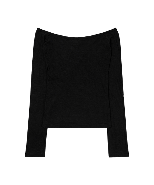 FANCY CLUB(ファンシークラブ)の「3-WAY オフショルダー カウルトップ (ブラック) F26ZB519(Tシャツ/カットソー・レディース・その他・FREE)」の8枚目の写真