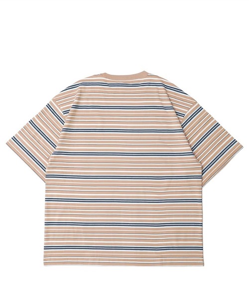 Carhartt WIP(カーハートダブリューアイピー)の「CARHARTT WIP S/S ZANE T-SHIRT(Tシャツ/カットソー・メンズ・ストライプ・S/M)」の2枚目の写真