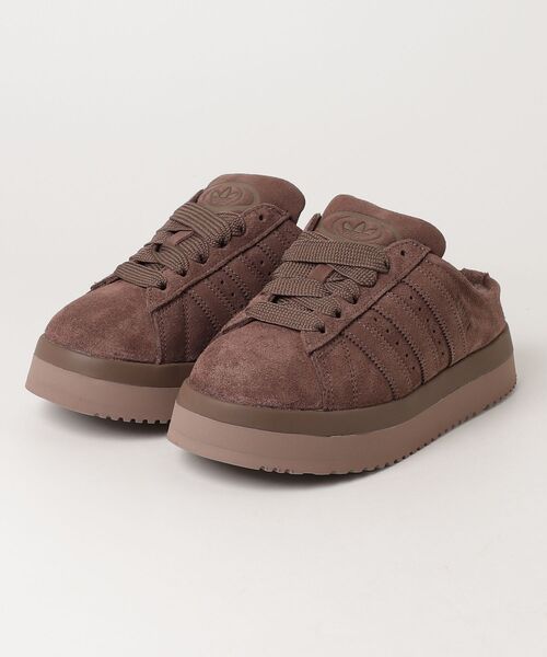 adidas(アディダス)の「adidas CAMPUS 00s WINTER LOW W キャンパス00sウィンターローW(スニーカー・レディース・ベージュ/ブラウン・25.5cm/22.5cm/24.5cm/23.5cm)」の1枚目の写真